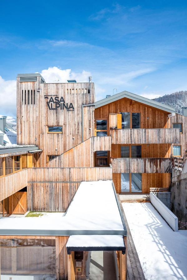 Residence Hotel Casa Alpina Serrada フォルガリーア エクステリア 写真