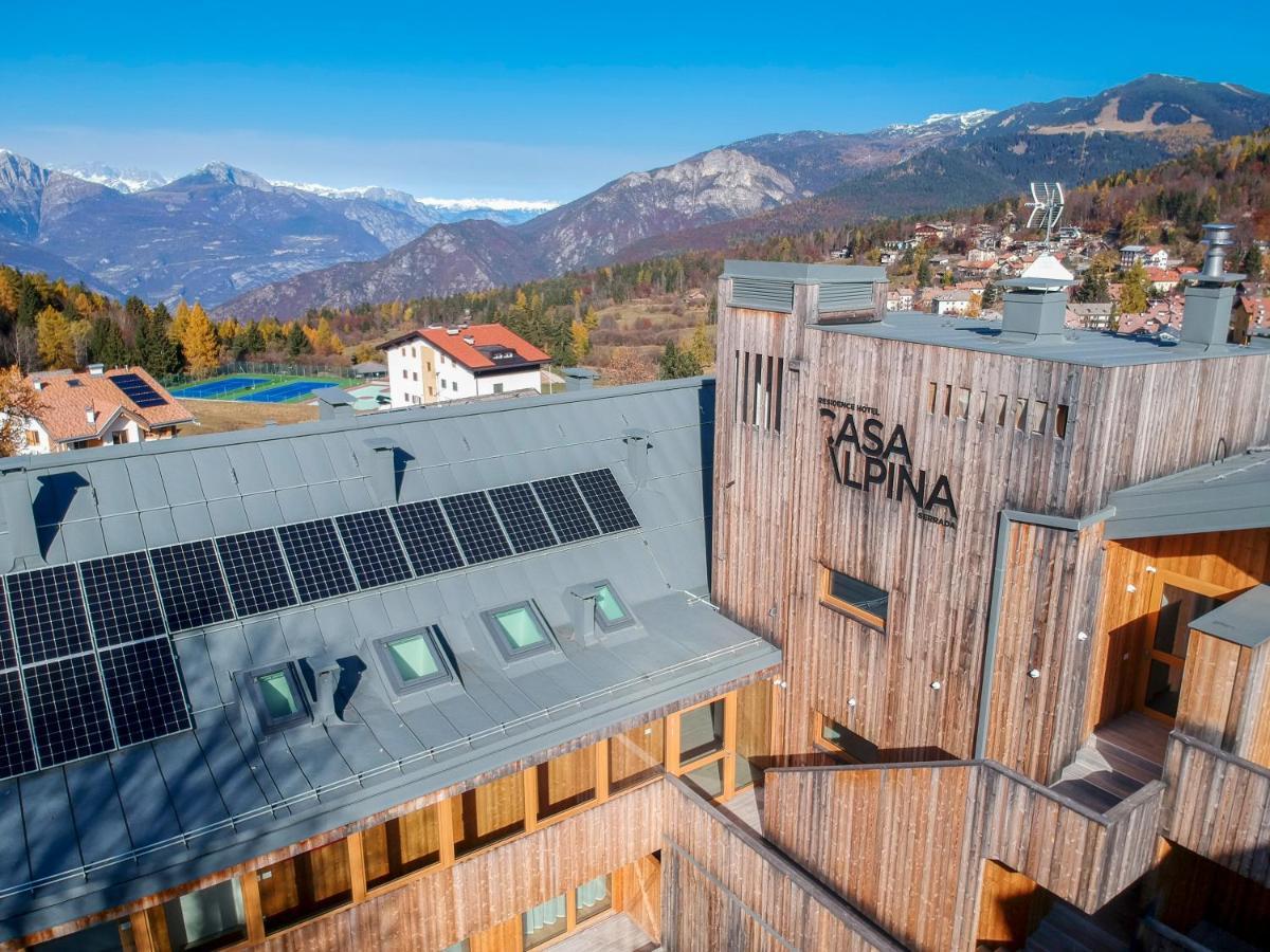 Residence Hotel Casa Alpina Serrada フォルガリーア エクステリア 写真